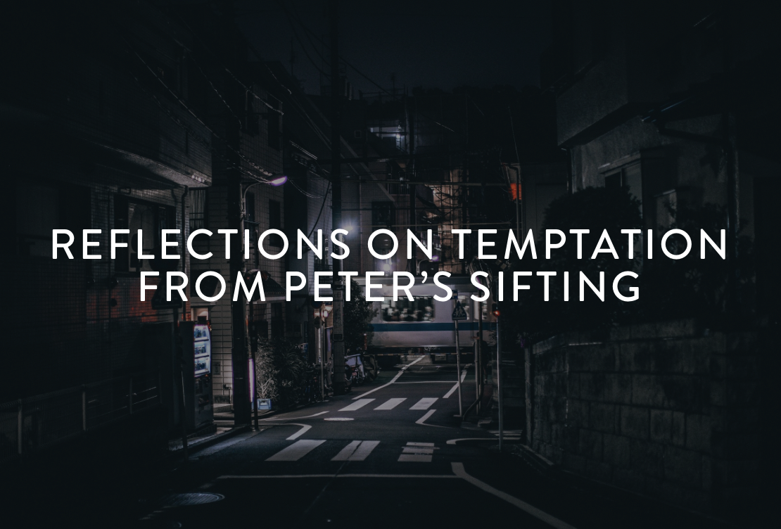 Reflections on Temptation from Peter's Sifting